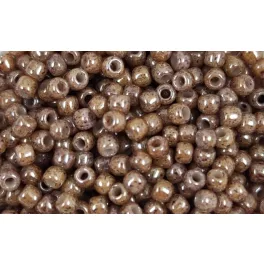   Toho Round Japanese Seed Bead  -  1203  -  Marbled Opaque Pink Amethyst -  size: 11/0