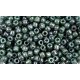 Toho Round Japanese Seed Bead  -  1207  - Marbled Opaque Turquoise Blue  -  size: 11/0