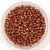 Toho Round Japanese Seed Bead  -  1707 - Gilded Marble Orange -  size: 11/0