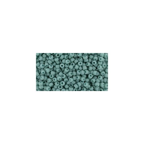 Toho Round Japanese Seed Bead  -  2604f  -  Semi Glazed Turquoise  -  size: 11/0
