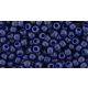 Toho Round Japanese Seed Bead  -  2607f  -  Semi Glazed Navy Blue  -  size: 11/0