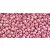 Toho Round Japanese Seed Bead  -  pf553  -  Galvanized Pink Permanent Finish  -  size: 11/0