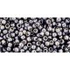 Toho Round Japanese Seed Bead  - pf568 - PermaFinish - Galvanized Gun Metal Gray  -  size: 11/0