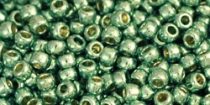   Toho kásagyöngy - pf570 - PermaFinish - Galvanized Mint Green - 11/0