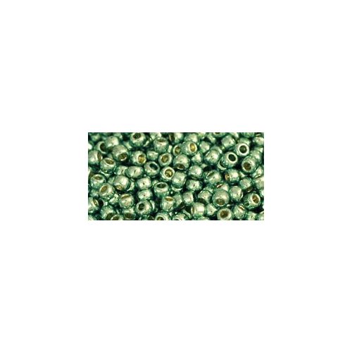Toho kásagyöngy - pf570 - PermaFinish - Galvanized Mint Green - 11/0