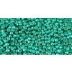 Toho Round Japanese Seed Bead  -  pf578  -  PermaFinish - Galvanized Turquoise  -  size: 11/0