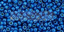   Toho kásagyöngy - pf585 - PermaFinish - Galvanized Ocean Blue - 11/0