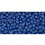 Toho Round Japanese Seed Bead  -  pf583f  -  PermaFinish - Matte Galvanized Denim Blue  -  size: 11/0