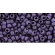 Toho Round Japanese Seed Bead  -  y612  -  Hybrid Metallic Suede Blue Purple  -  size: 11/0