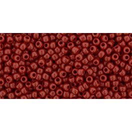 Toho kásagyöngy - 45 - Opaque Pepper Red - 15/0