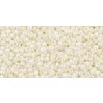 Toho kásagyöngy - 122 - Opaque-Lustered Navajo White - 15/0