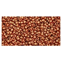   Toho kásagyöngy - 329 - Gold-Lustered African Sunset - 15/0
