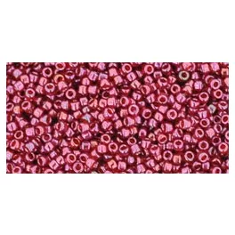 Toho kásagyöngy - 332 - Gold-Lustered Raspberry - 15/0
