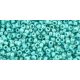 Toho Round Japanese Seed Bead  -  413 - Opaque-Rainbow Turquoise -  size: 15/0