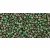 Toho Round Japanese Seed Bead  -  707 Frosted Iris Peridot  -  size: 15/0