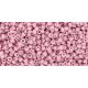Toho Round Japanese Seed Bead  -  765  -  Opaque-Pastel-Frosted Plumeria  -  size: 15/0