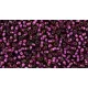 Toho Round Japanese Seed Bead  -  2223 - Silver-Lined Dragonfruit  -  size: 15/0