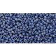 Toho Round Japanese Seed Bead  -  2636f  -  Semi Glazed Rainbow Soft Blue  -  size: 15/0