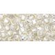 Toho Round Japanese Seed Bead  -  21  -  Silver Lined Crystal   -  size: 6/0