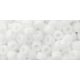 Toho Round Japanese Seed Bead  -  41  -  Opaque White   -  size: 6/0