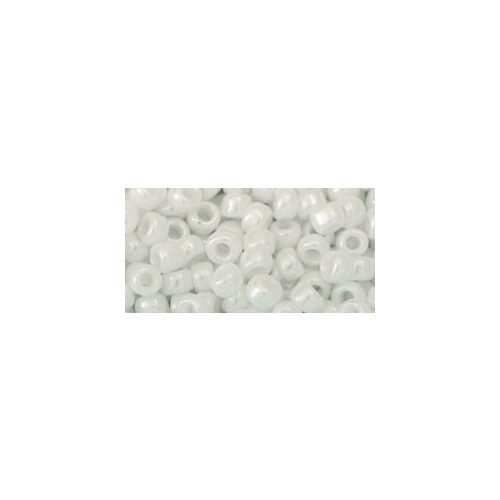 Toho Round Japanese Seed Bead - 121 - Pearl White Luster - size: 6/0