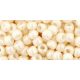 Toho Round Japanese Seed Bead  -  123  -  Opaque-Lustered Lt Beige - size: 6/0