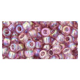   Toho Round Japanese Seed Bead  -  166  -  Rainbow Light Amethyst   -  size: 6/0