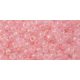 Toho Round Japanese Seed Bead  -  171  -  Dyed-Rainbow Ballerina Pink - 6/0