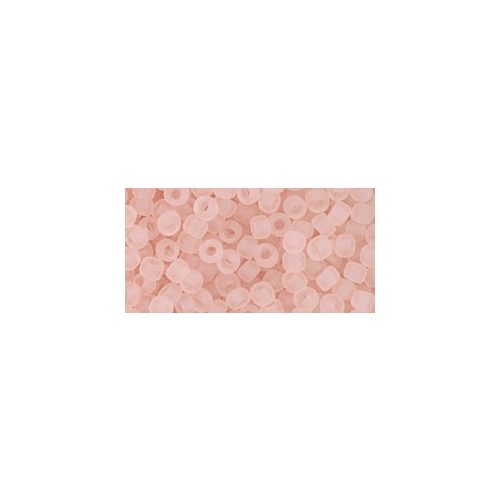 Toho kásagyöngy - 11f -  Transparent-Frosted Rosaline - 6/0