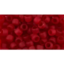 Toho kásagyöngy - 5cf - Transparent Matt Ruby - 8/0