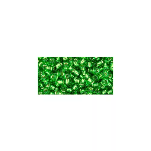 Toho kásagyöngy - 27 - Silver Lined Peridot - 8/0