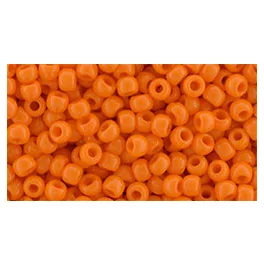 Toho kásagyöngy - 42d - Opaque Orange - 8/0