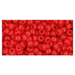 Toho kásagyöngy - 45a - Opaque Cherry - 8/0