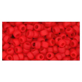 Toho kásagyöngy - 45af - Opaque-Frosted Cherry