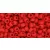 Toho Round Japanese Seed Bead  -  45f  -  Frosted Chilli Red  -  size: 8/0