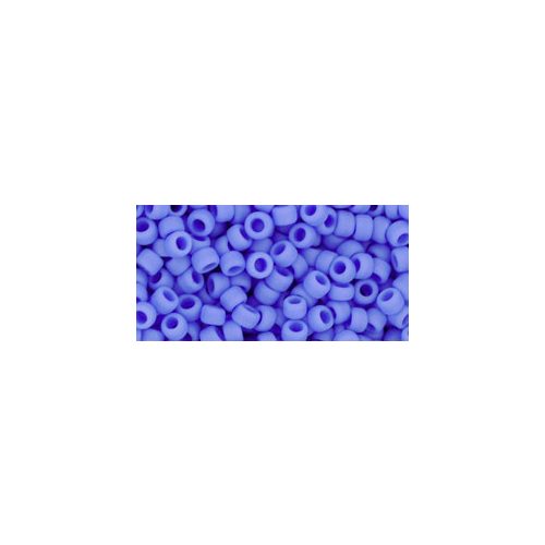 Toho Round Japanese Seed Bead  -  48lf  -  Opaque Matte Periwinkle