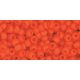 Toho kásagyöngy - 50f - Opaque-Frosted Sunset Orange - 8/0