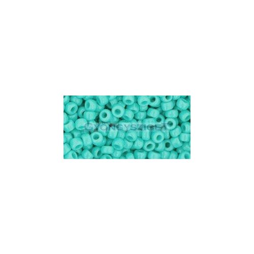 Toho Round Japanese Seed Bead  -  55  -  Opaque Turquoise  -  size: 8/0