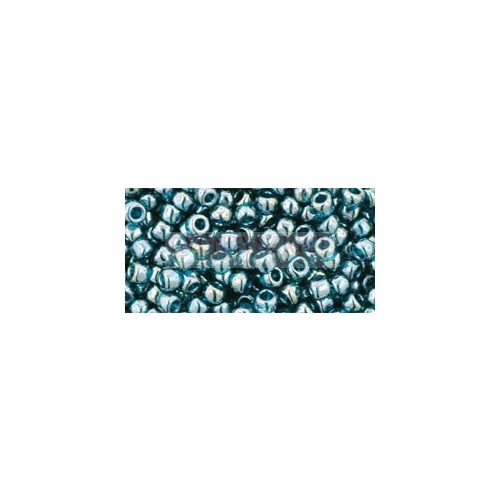 Toho Round Japanese Seed Bead  -  108bd  -  Transparent-Lustered Teal  -  size: 8/0