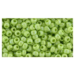 Toho kásagyöngy - 404 - Opaque-Rainbow Sour Apple - 8/0