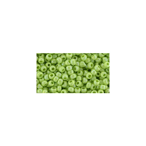Toho kásagyöngy - 404 - Opaque-Rainbow Sour Apple - 8/0