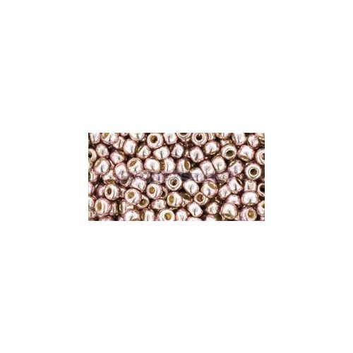 Toho Round Japanese Seed Bead  -  pf554  -  Galvanized Lilac with Permanent Finish  -  size: 8/0