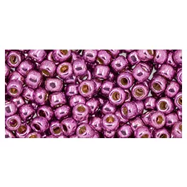   Toho kásagyöngy - pf580 - PermaFinish - Galvanized Sugar Plum - 8/0