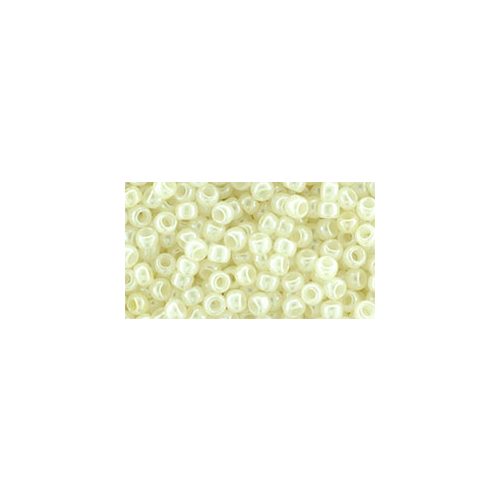 Toho Round Japanese Seed Bead  -  663  -  Gold Luster - Cream  -  size: 8/0