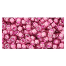 Toho kásagyöngy - 959 - Pink Lined Light Amethyst - 8