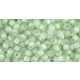 Toho kásagyöngy - 1065 - Mint Lined Crystal - 8/0