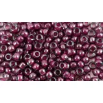 Toho kásagyöngy - 1076 - Magenta Lined Gray - 8/0