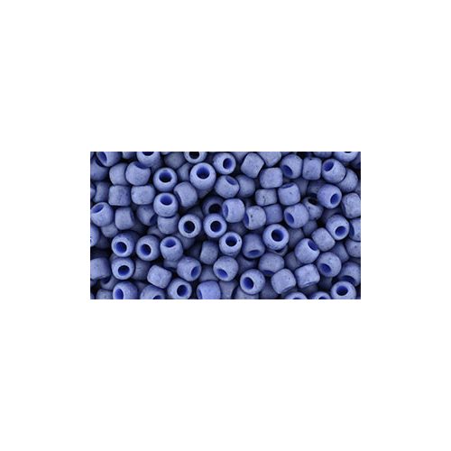 Toho Round Japanese Seed Bead  -  2606f  -  Semi Glazed Soft Blue  -  size: 8/0