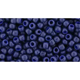 Toho kásagyöngy - 2607f - Semi-Glazed Navy Blue - 8/0