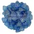 CzechMates 2 Hole Triangle Czech Glass Bead -  transzparens capri golden shine -6mm